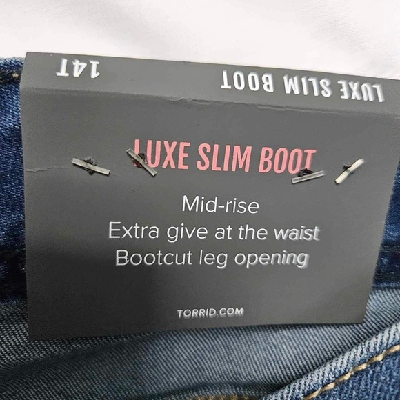 TORRID | Luxe Slim Boot | Size 14T | NWT - Picture 2 of 3